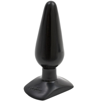 Butt Plug - Classic Smooth, Medium Size, Black