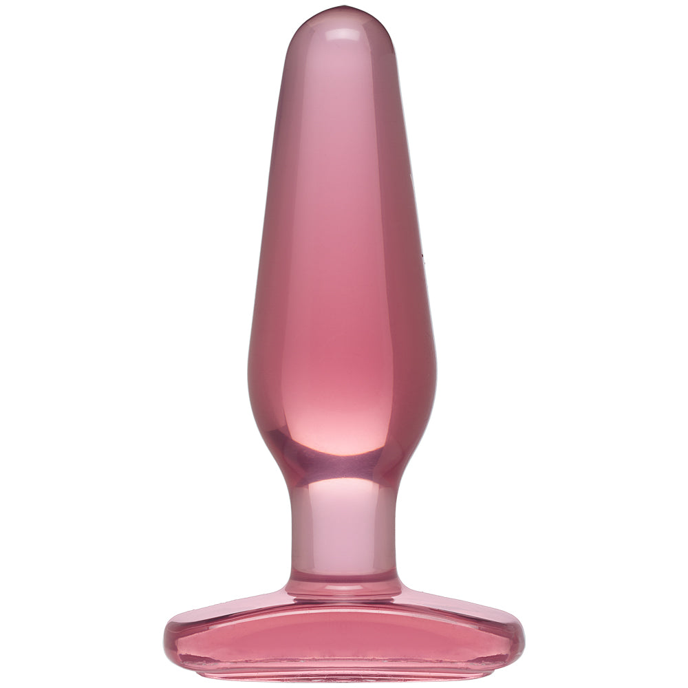 Crystal Jellies Medium Pink Butt Plug