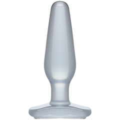 Crystal Jellies Medium Clear Butt Plug