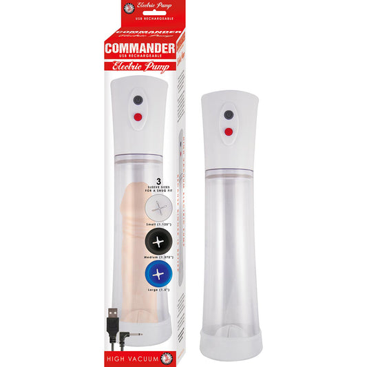 Commander Electric Pump - Clear Transparent Housing, High-Flow Pump