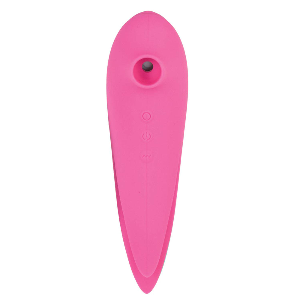 Mystique Pink Vibrating Massager with Suction Vibe