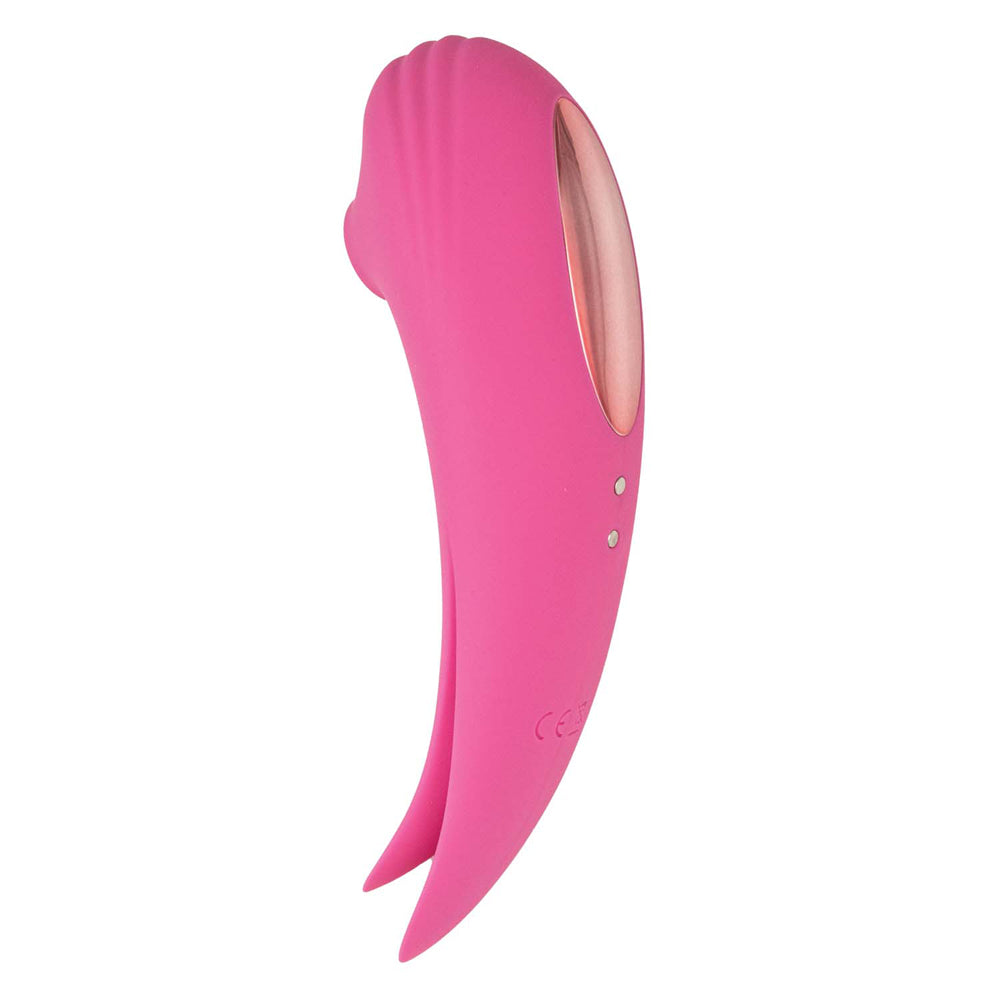 Mystique Pink Vibrating Massager with Suction Vibe