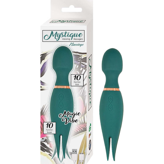 Mystique Vibrating Massagers Magic Vibe Green