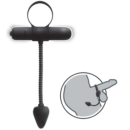 Black Enhancer Cock Rings 2-Pack for Men