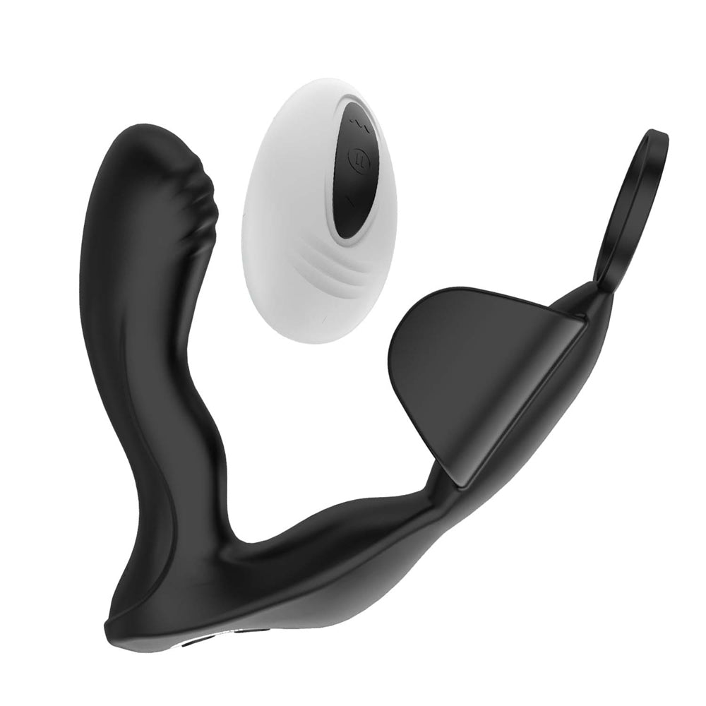 Atomic Heat-Up P-Spot Massager Black