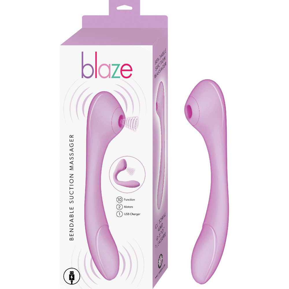 Blaze Bendable Suction Massager