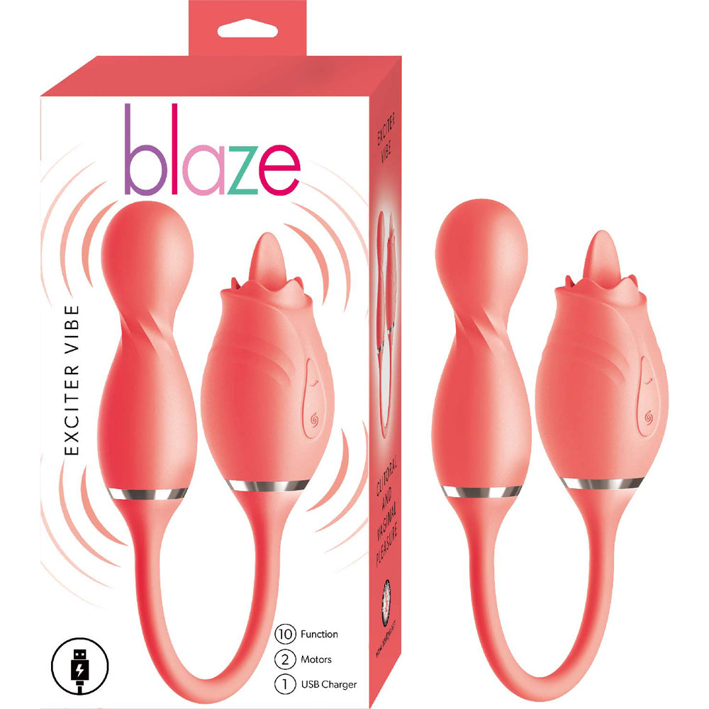 Blaze Exciter Vibe Coral Vibrator