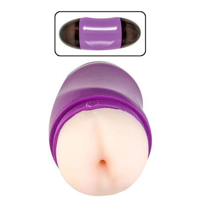 Delite 2-Way Dual-Entry Sex Toy – White – Vaginal & Anal Stimulation