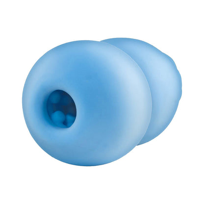 Delite Heated Rose Masturbator - Blue, Male Sex Toy