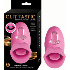 Clit-Tastic Tongue Licking Lover Pink