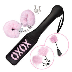 Bondage By Nasstoys Naughty in Pink – Black & Pink