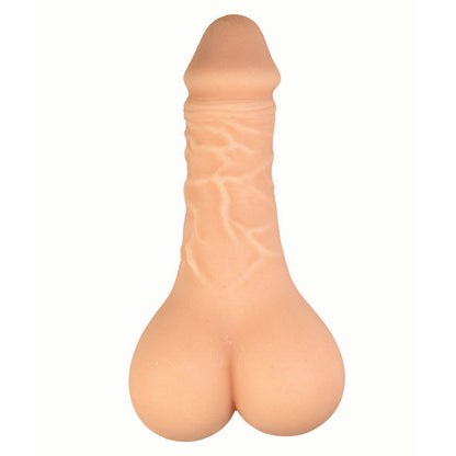 Always Horny Self-Lubricating  Masturbator & Penis Sleeve 9" Stud White