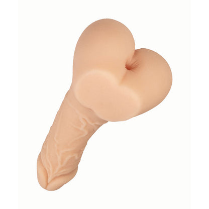 Always Horny Self-Lubricating  Masturbator & Penis Sleeve 9" Stud White
