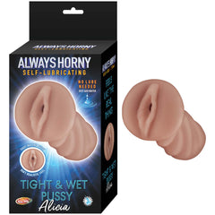 Always Horny Self-Lubricating Masturbator – Alicia Brown Realistic Sex Toy for Men