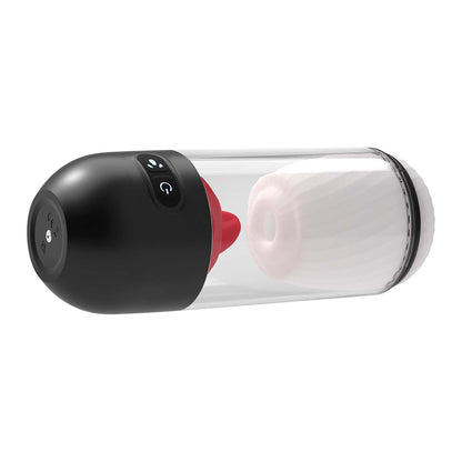 Delite Masturbator With Tongue Action White