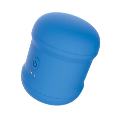 The Royale Masturbator Cylinder Blue – Textured Male Masturbator Sleeve for Intense Stimulation