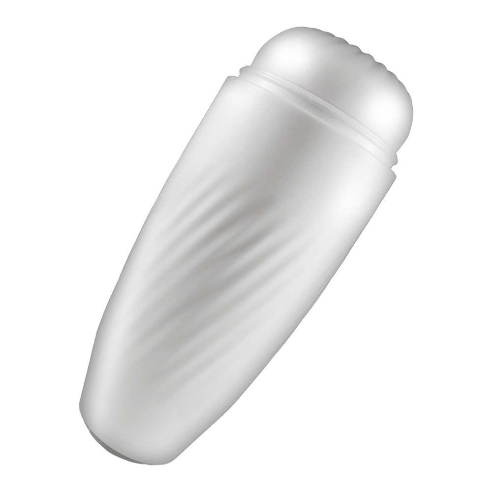 Magic Vibrating & Talking Masturbator White