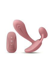 Secrets Echo Rechargeable Silicone G-Spot Vibrator with Clitoral Stimulation & Remote Control - Ultimate Dual Stimulation