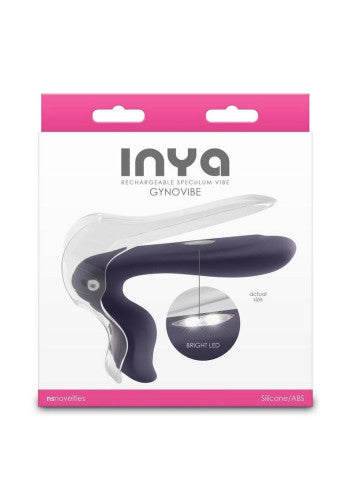 Inya Gynovibe Rechargeable Silicone Speculum Vibrator - Unique & Intense Exploration
