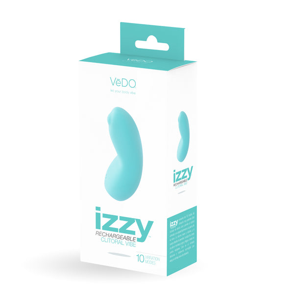 Izzy Rechargeable Lay-on Vibe Tease Me Turquoise