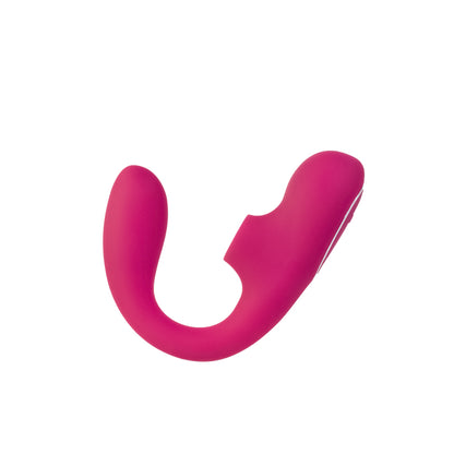 Suki Plus Rechargeable Dual-Sonic Vibrator – Foxy Pink