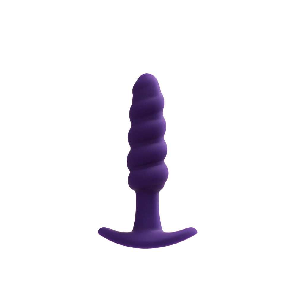 Twist Rechargeable Anal Plug Perfectly Purple