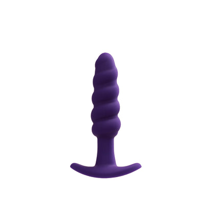 Twist Rechargeable Anal Plug Perfectly Purple