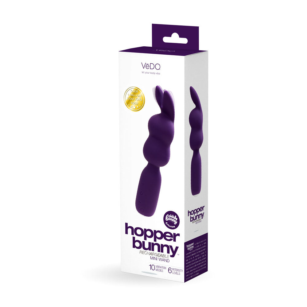 Hopper Rechargeable Mini Vibe Purple