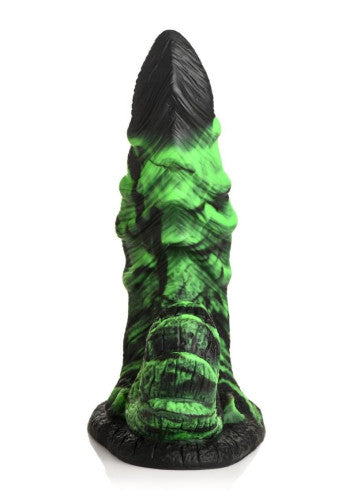 Creature Cocks Glowzilla Glow-In-The-Dark Silicone Dildo - 7.8in – Unstoppable Beast!