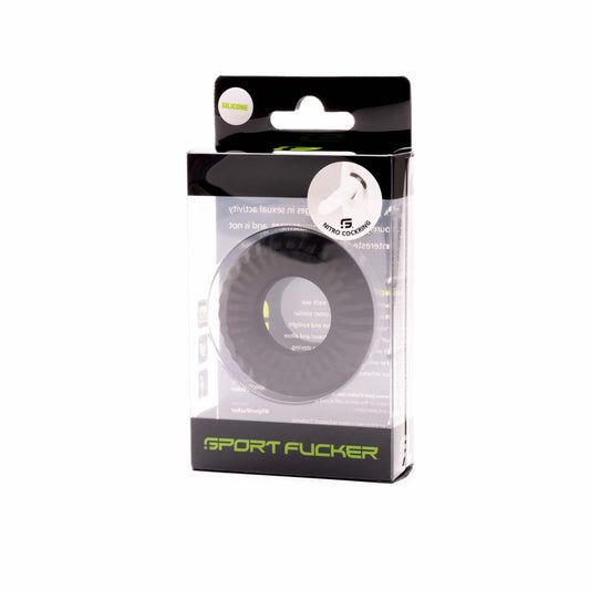 Sport Fucker Nitro Ring – Black Cock Ring for Men