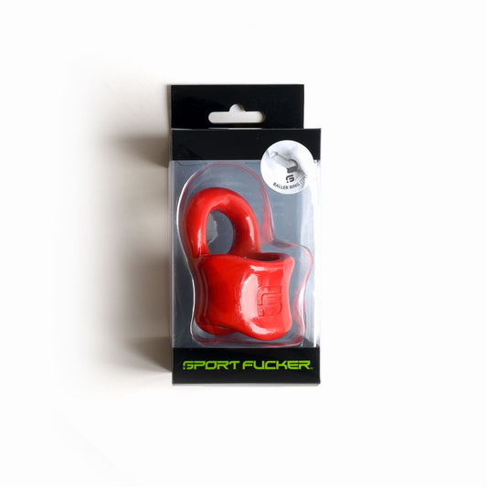 Red TPE Sport Baller Ring - Premium Adult Ring