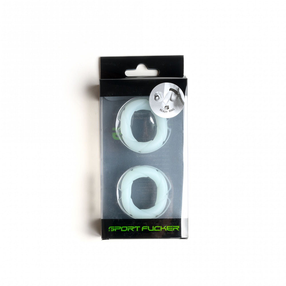 Sport Fucker Glow Cock Rings – Glow-in-the-Dark Rings for Men