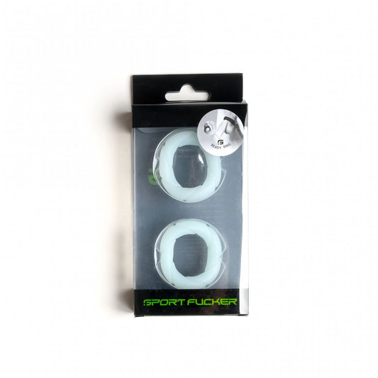 Sport Fucker Glow Cock Rings – Glow-in-the-Dark Rings for Men