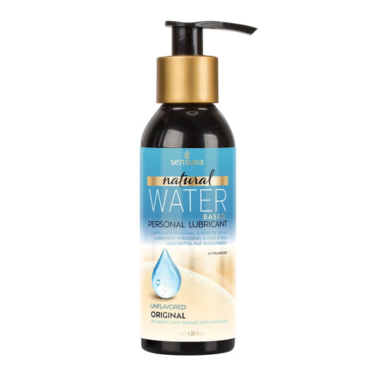 Natural Water-Based Personal Moisturizer Unscented 4 oz. Bottle