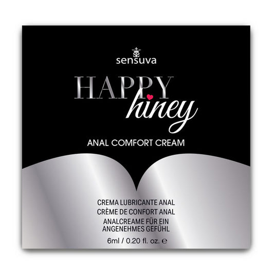 Happy Hiney Anal Comfort Gel 6 Ml. Single-Use Packet