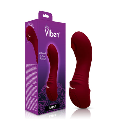 Viben Zaina Mini G-Spot Vibe with Rollerball – Rechargeable Dual Action Vibrator
