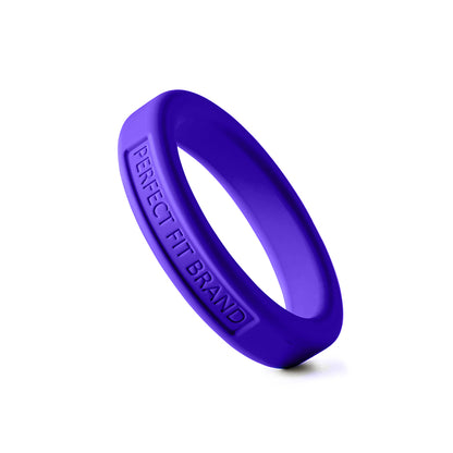 Classic Silicone Penis Ring – 1.75 in (44 mm) Purple, Medium Stretch
