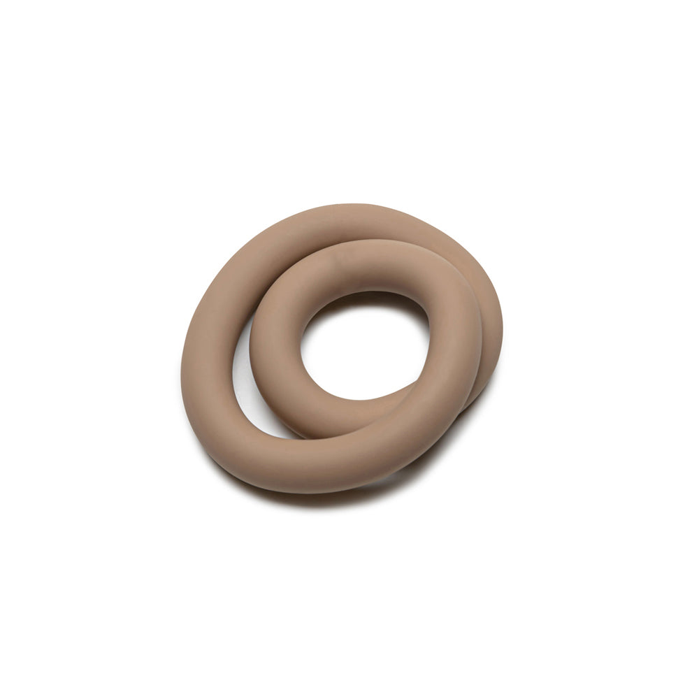 9-Inch Silicone Hefty Wrap Ring – Skintone 4 (229 mm)