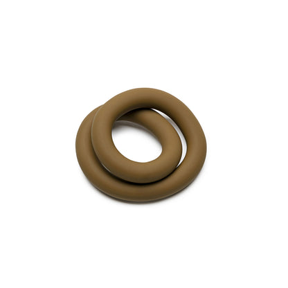 9-Inch Gold Silicone Hefty Wrap Ring