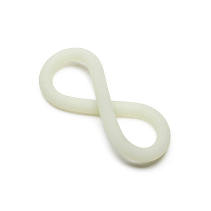 9-Inch Silicone Hefty Wrap Ring – Glow-in-the-Dark, 229 mm