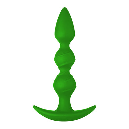 F-42R: Rattler Spiral Beads Green