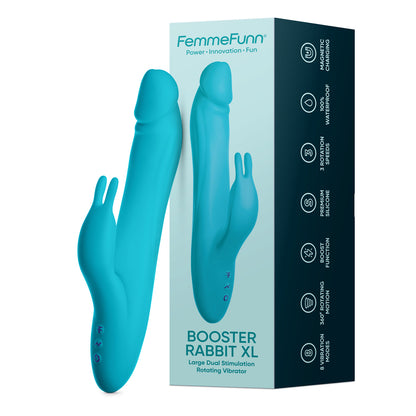 Femmefunn Booster Rabbit XL Turquoise