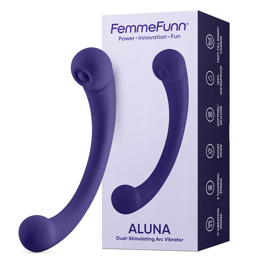 Aluna Dark Purple