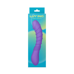 RV21 Ribbed Purple Vibrator – Sex Toy