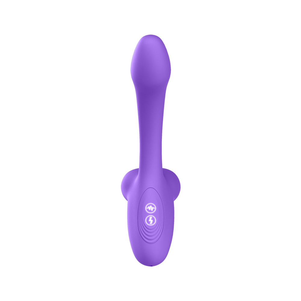 DV35 Duo Vibrator Purple - Dual-Action Rechargeable Sex Toy