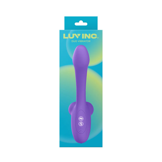 DV35 Duo Vibrator Purple - Dual-Action Rechargeable Sex Toy