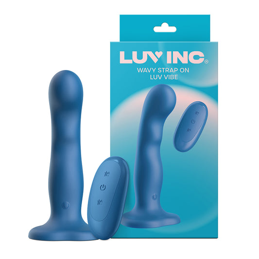 Ws38: Wavy Strap-On Luv Vibe Blue