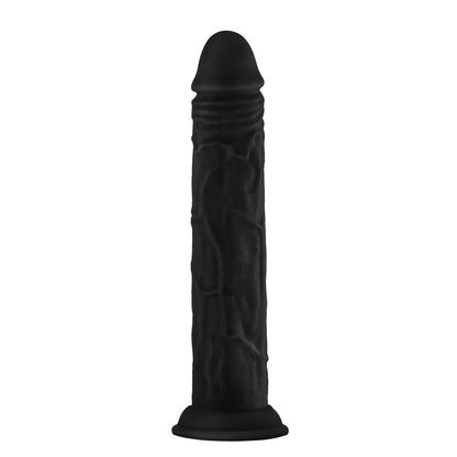 Model J 9.5" Liquid Silicone Dong Black