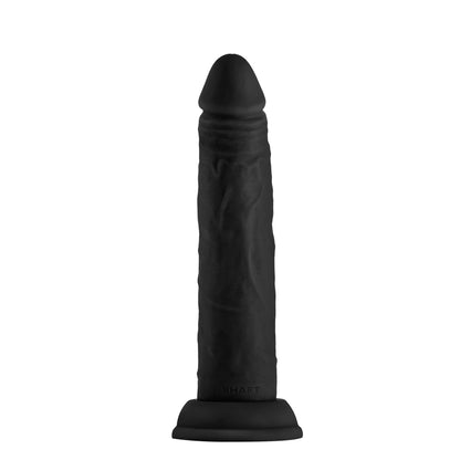 Model J 7.5" Liquid Silicone Dong Black