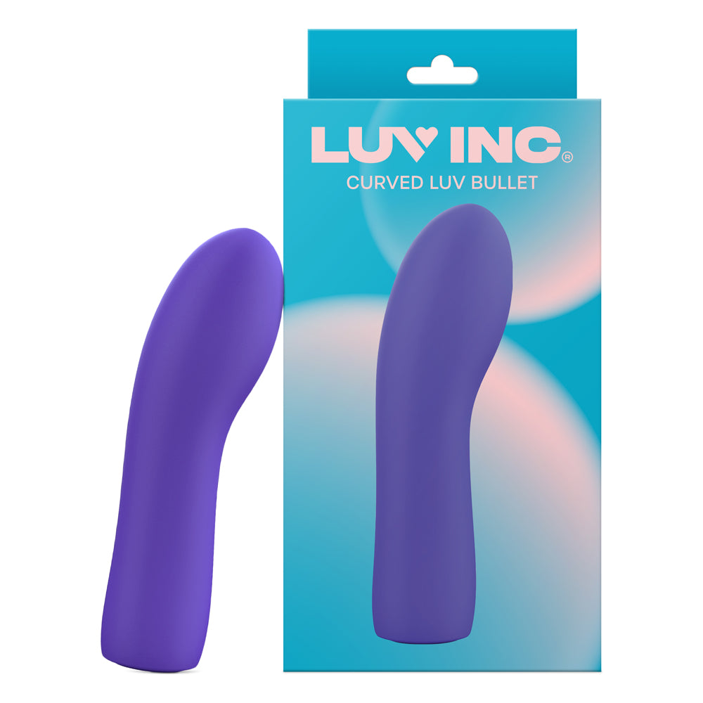 Cb42 Curved Luv Bullet Purple – Compact Rechargeable Vibrator